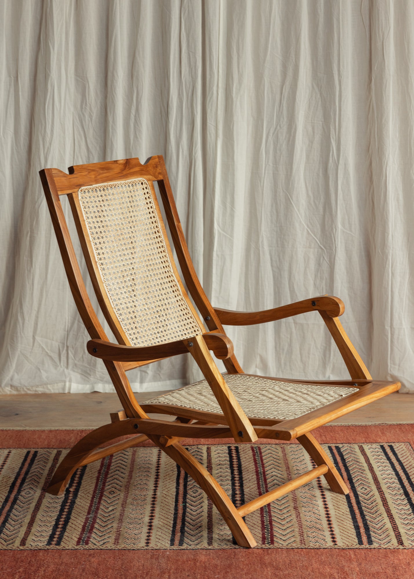 Lieutenant's Teak Chair – Savana Living - One With Wood