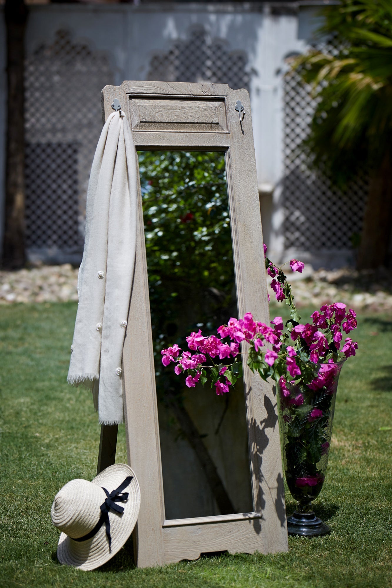 Amara Standing Mirror - Savana Living - One With Wood