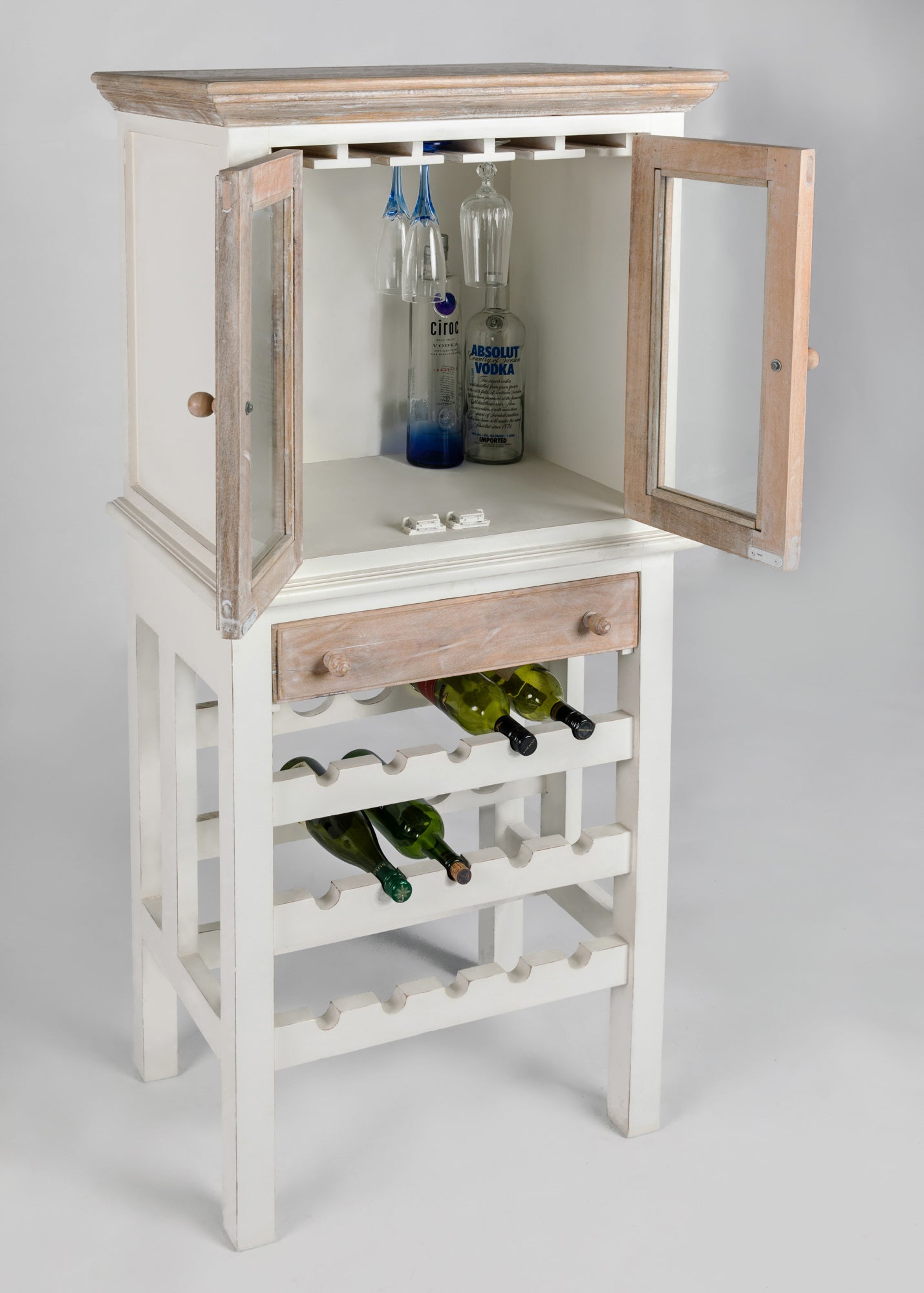 Cap'n Bar Cabinet - Savana Living - One With Wood