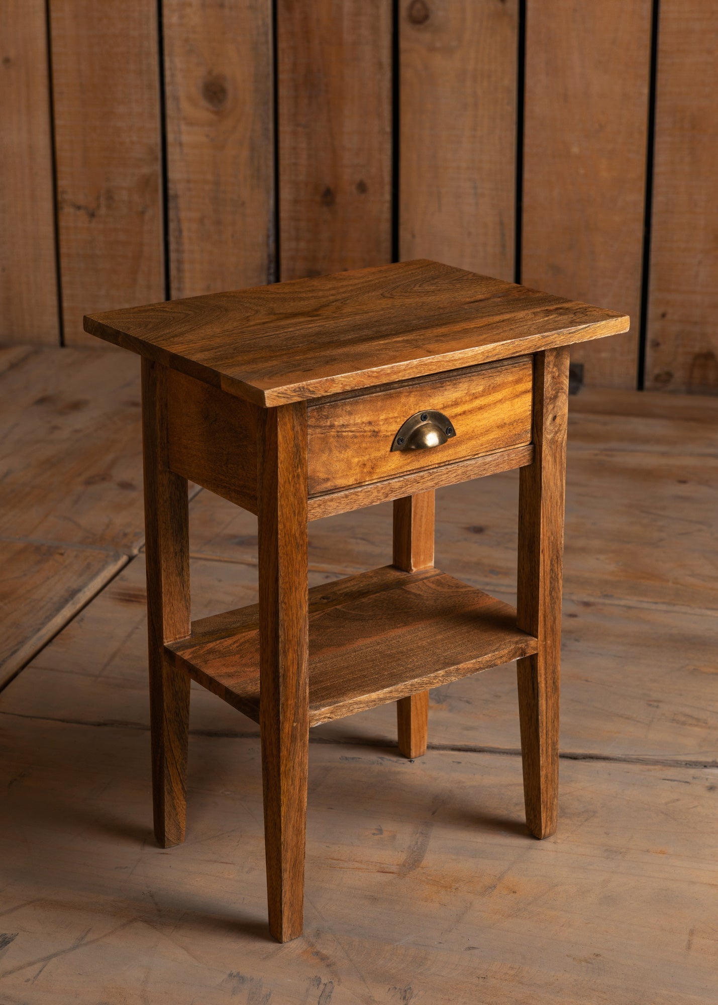 Charlotte Bedside Table - Savana Living - One With Wood