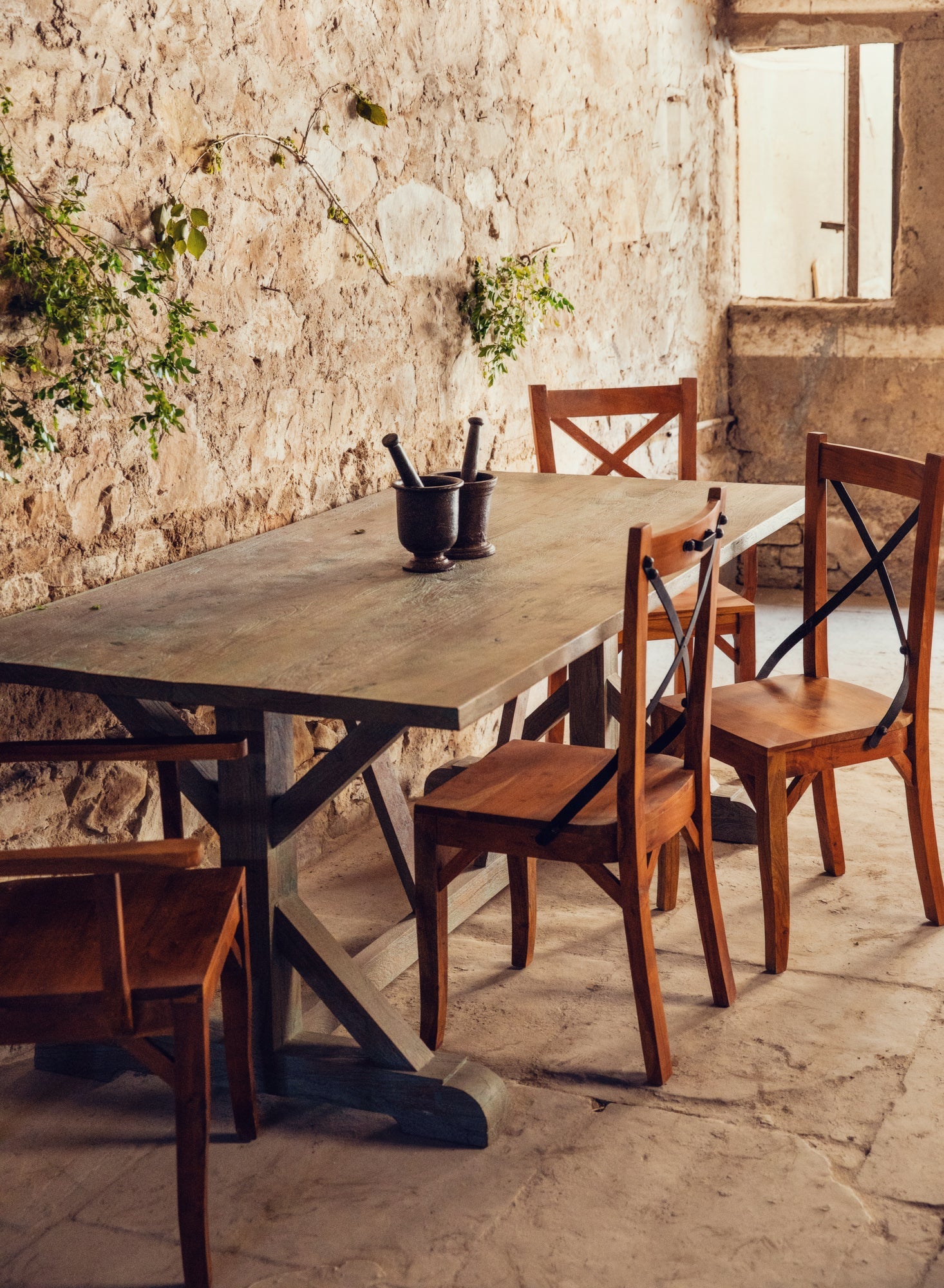 Ingrid Dining Table - Savana Living - One With Wood