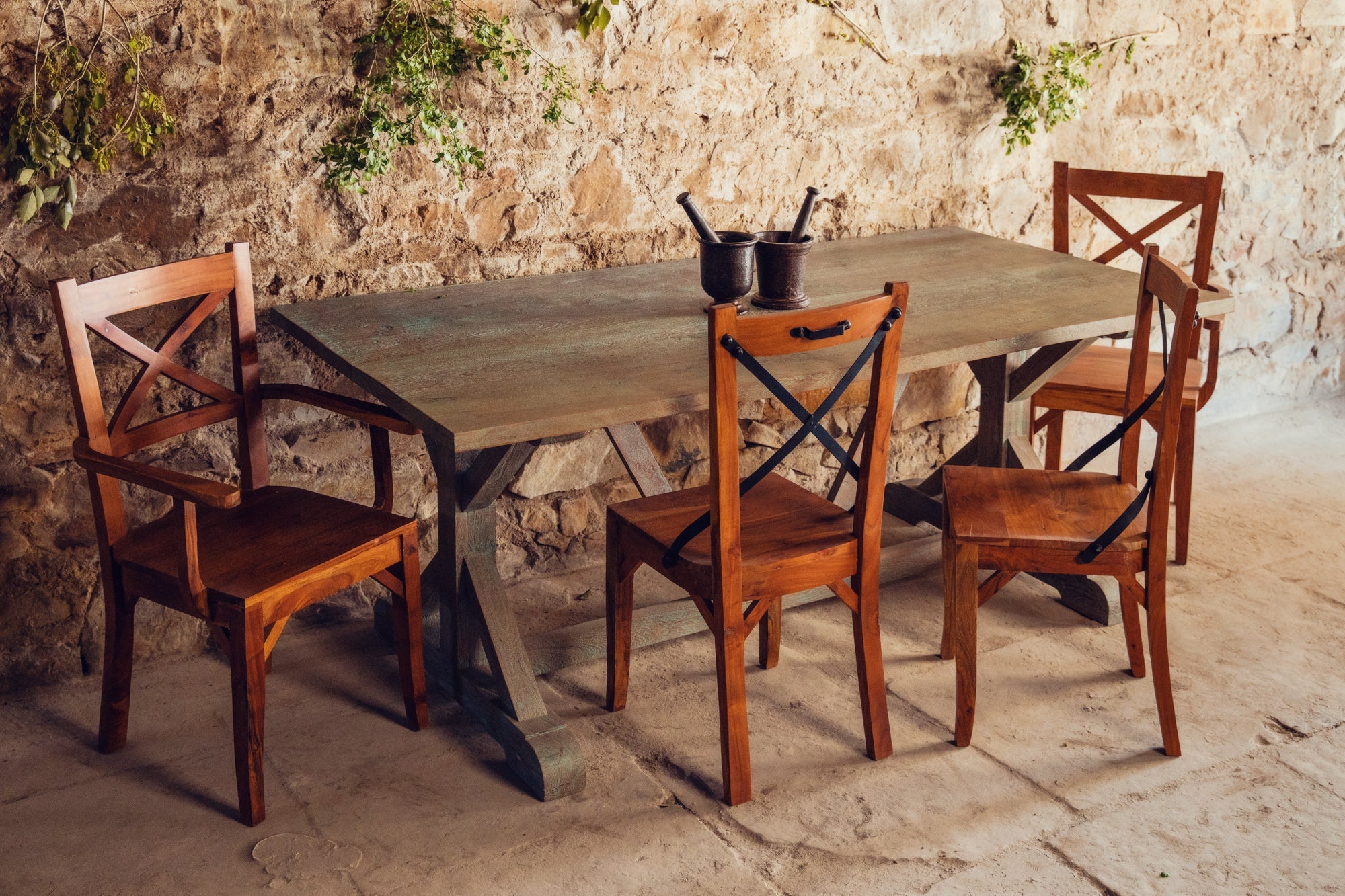 Ingrid Dining Table - Savana Living - One With Wood