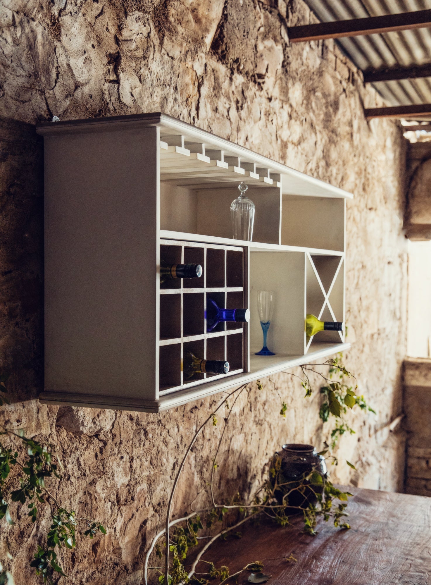 Orleans Wall Bar - Savana Living - One With Wood