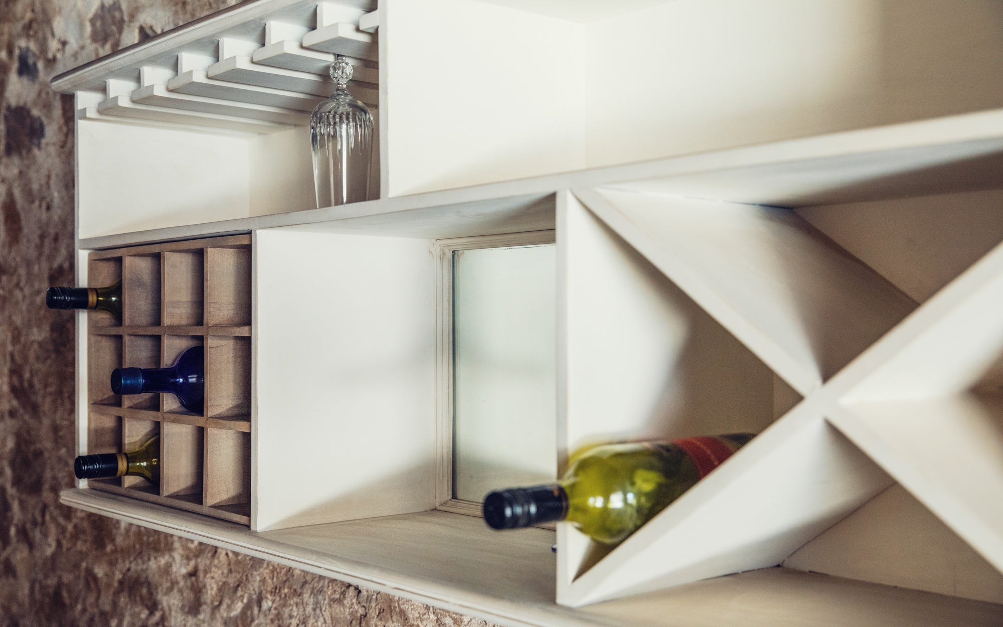 Orleans Wall Bar - Savana Living - One With Wood