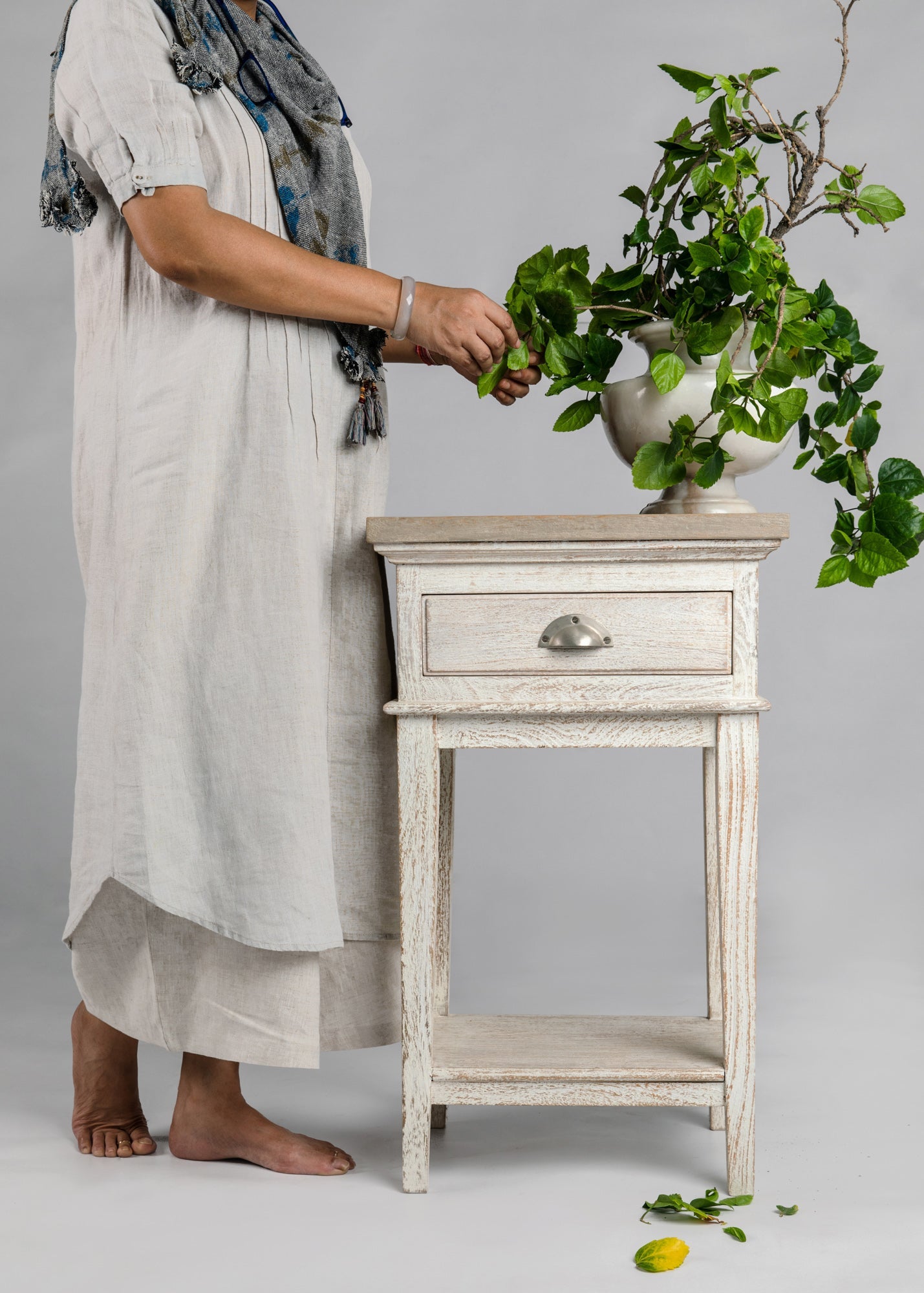 Ramsay Bedside Table - Savana Living - One With Wood