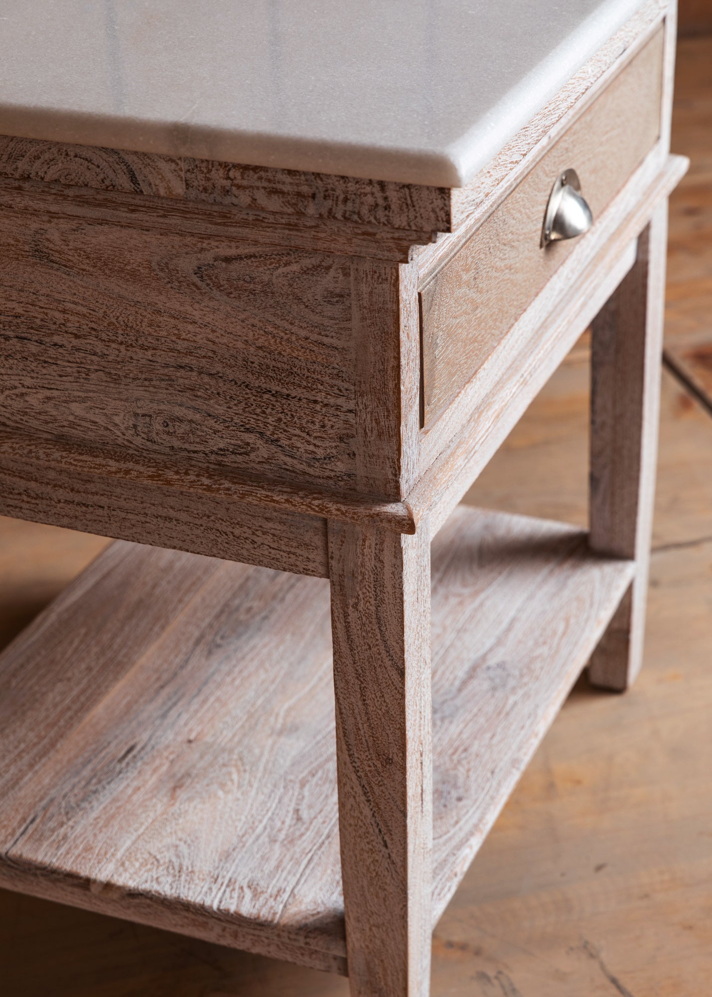 Renly Bedside Table - Savana Living - One With Wood