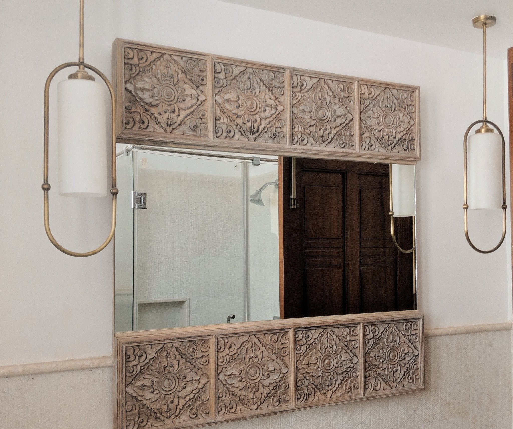 Sanghamitra Mirror Frame - Savana Living - One With Wood