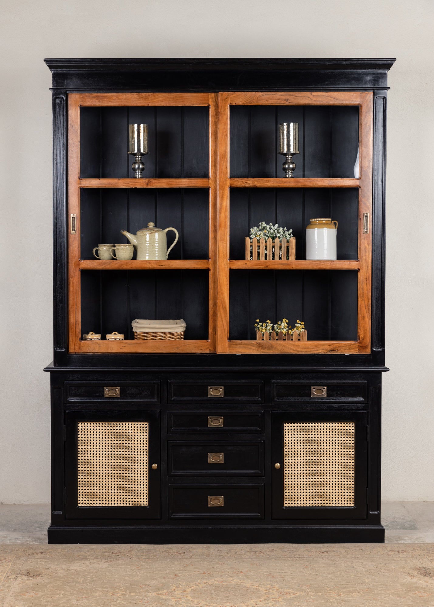 Donovan Display Cabinet – Savana Living - One With Wood