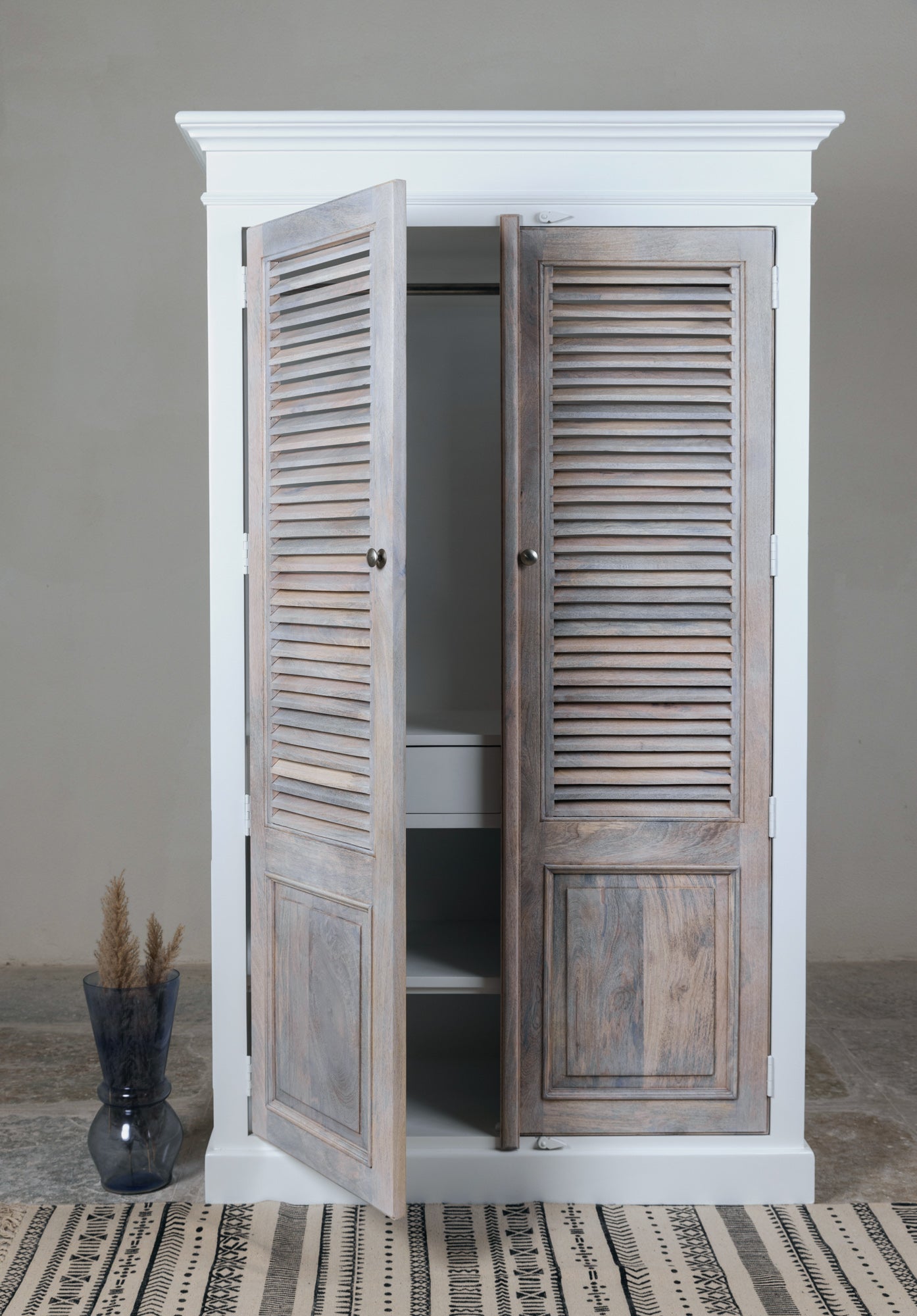 Theresa Wardrobe - Savana Living - One With Wood