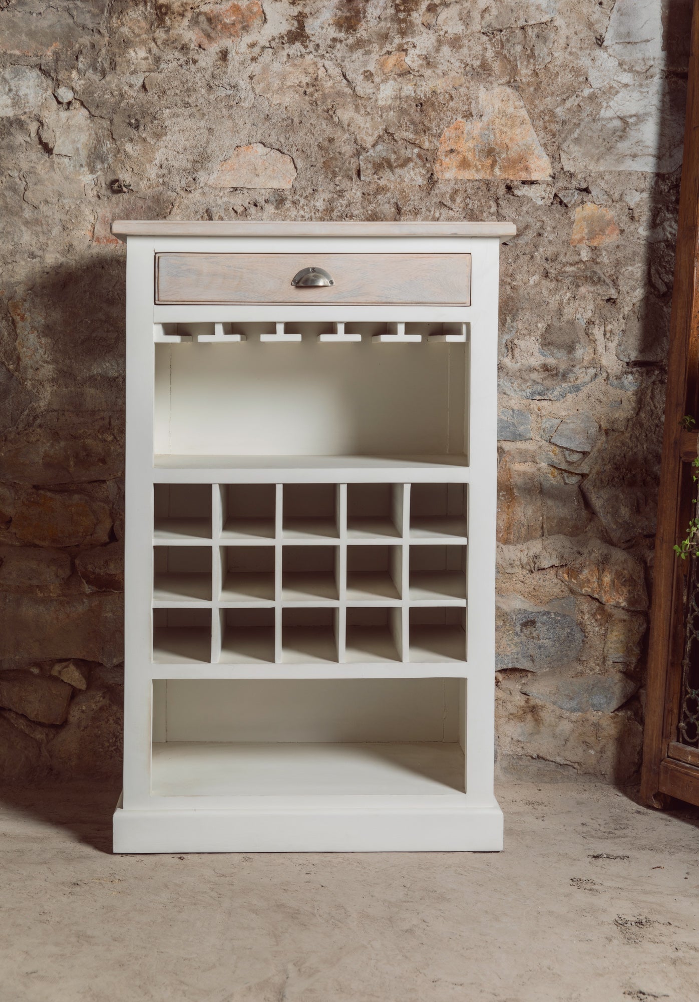 Dante Wine Cabinet - Savana Living - One With Wood