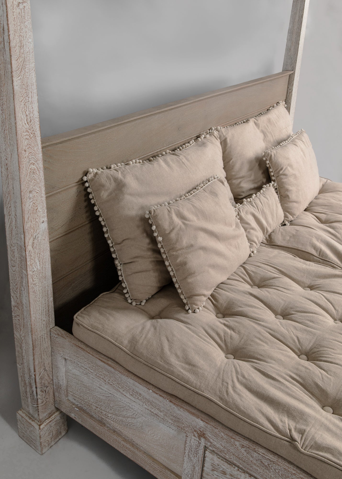 Dmitri Four-Poster Bed - Savana Living - One With Wood