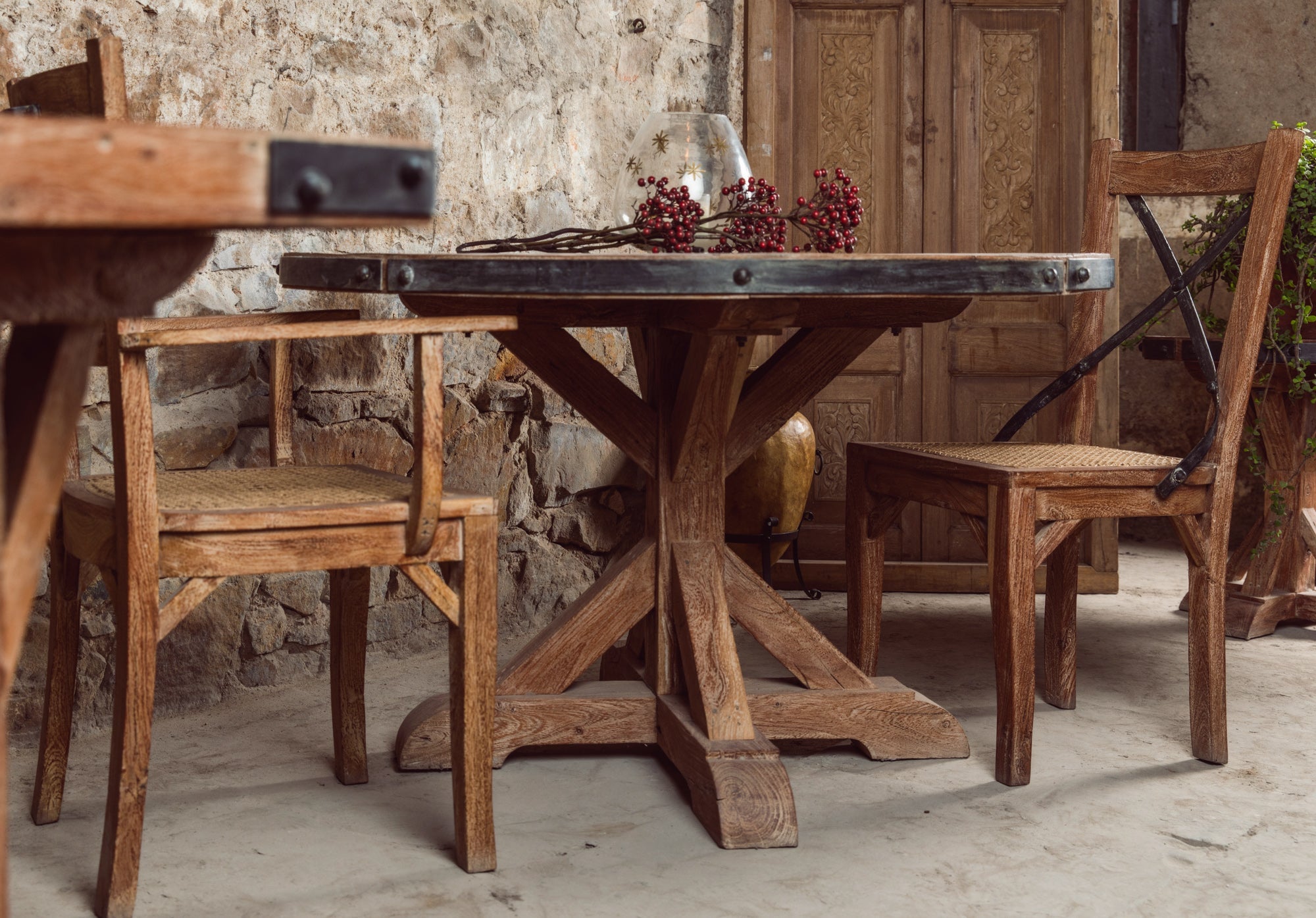 Gaj Dining Table - Savana Living - One With Wood
