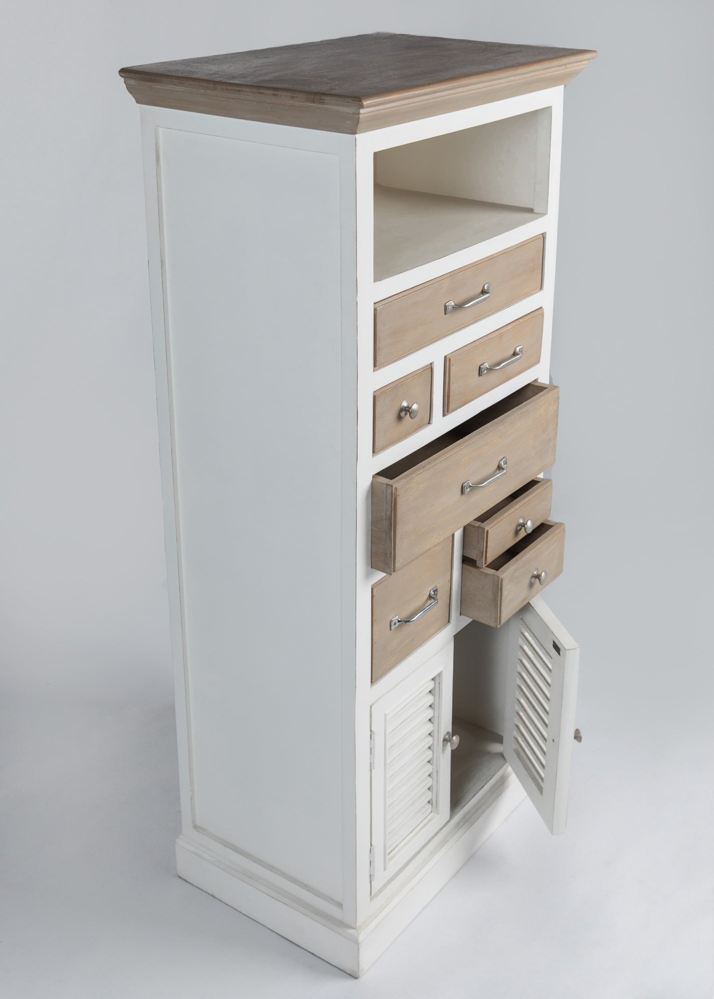 Jerome's discount white dresser