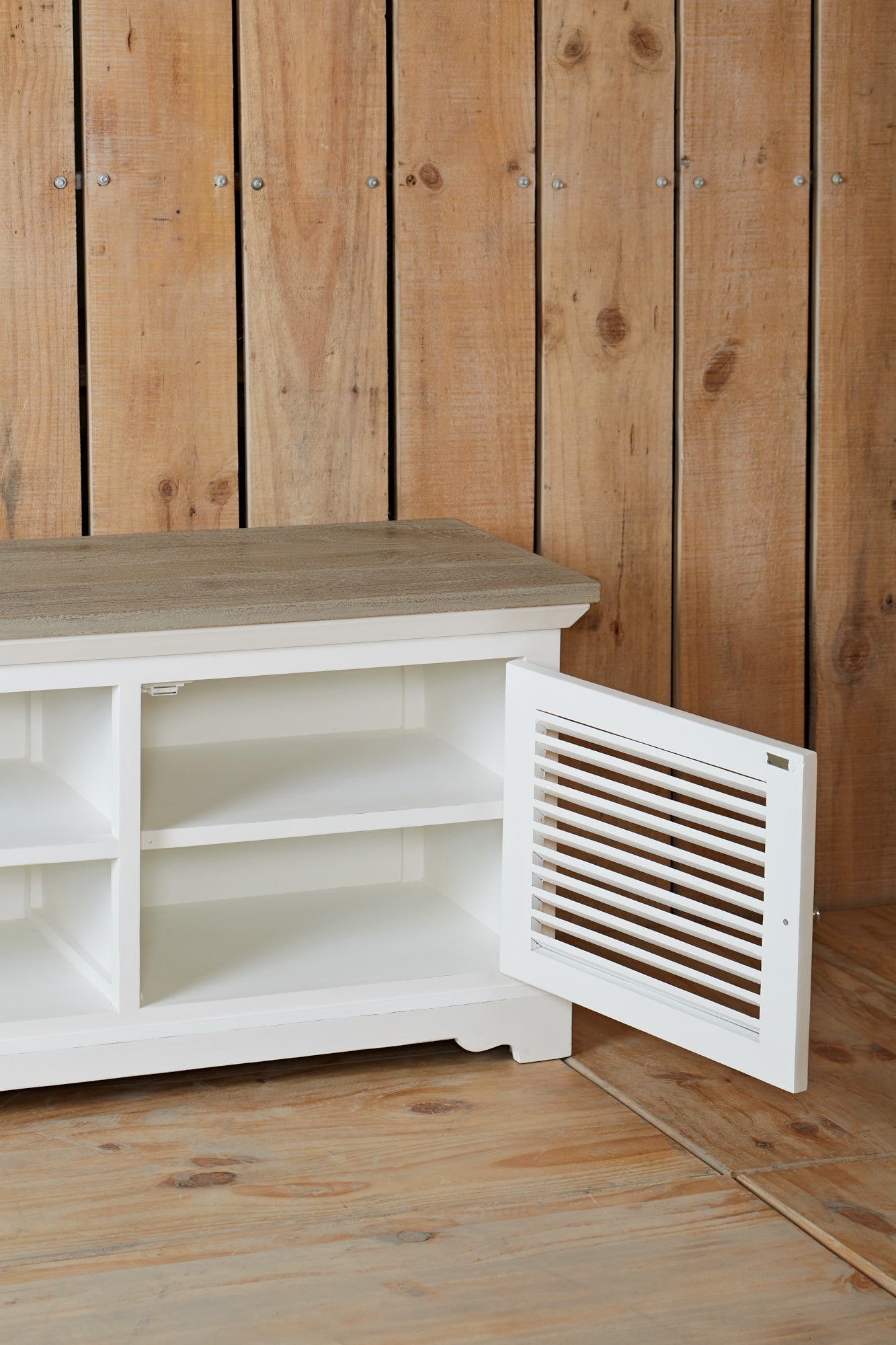 Louvre TV Unit - Savana Living - One With Wood