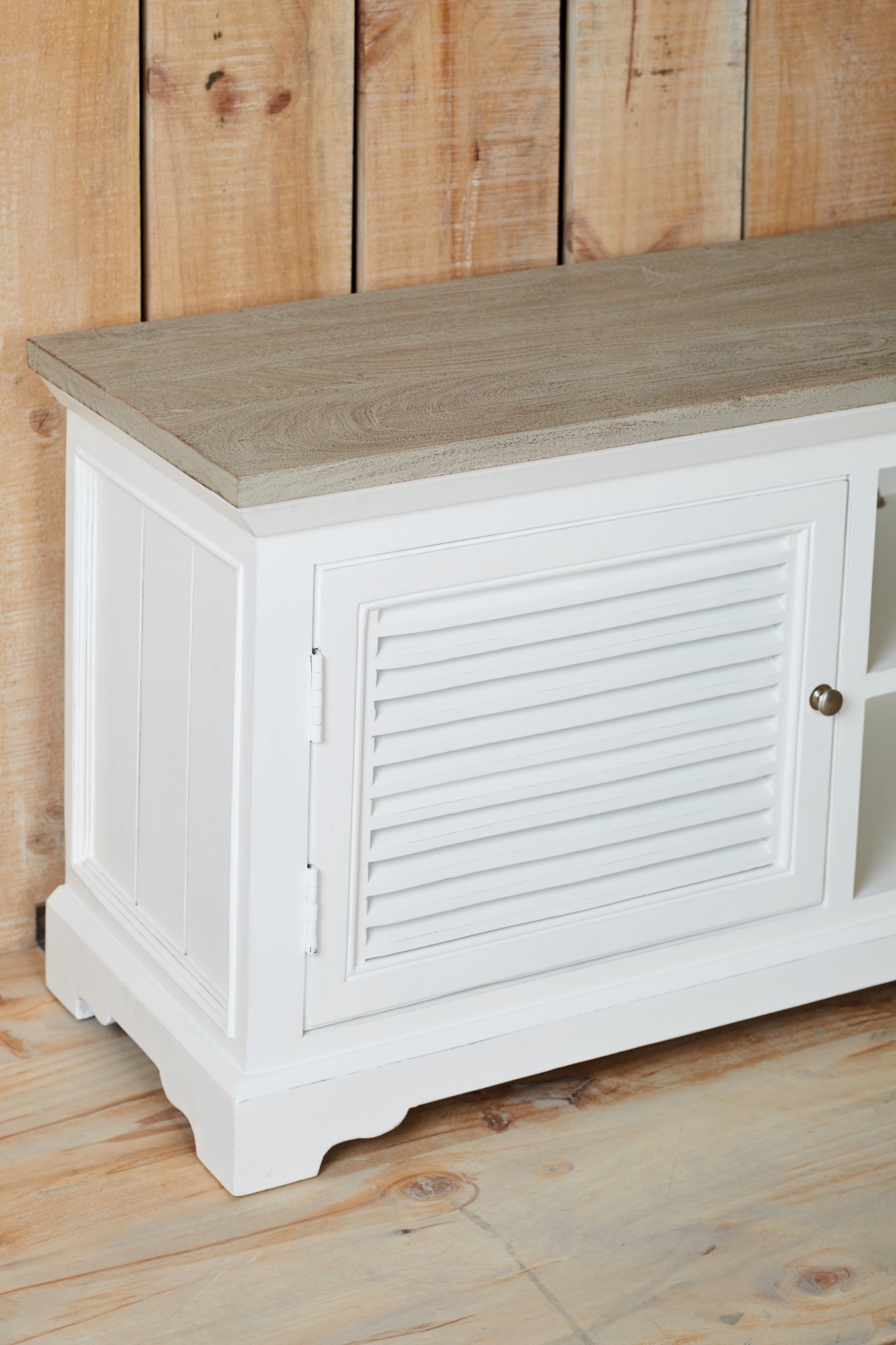 Louvre TV Unit - Savana Living - One With Wood
