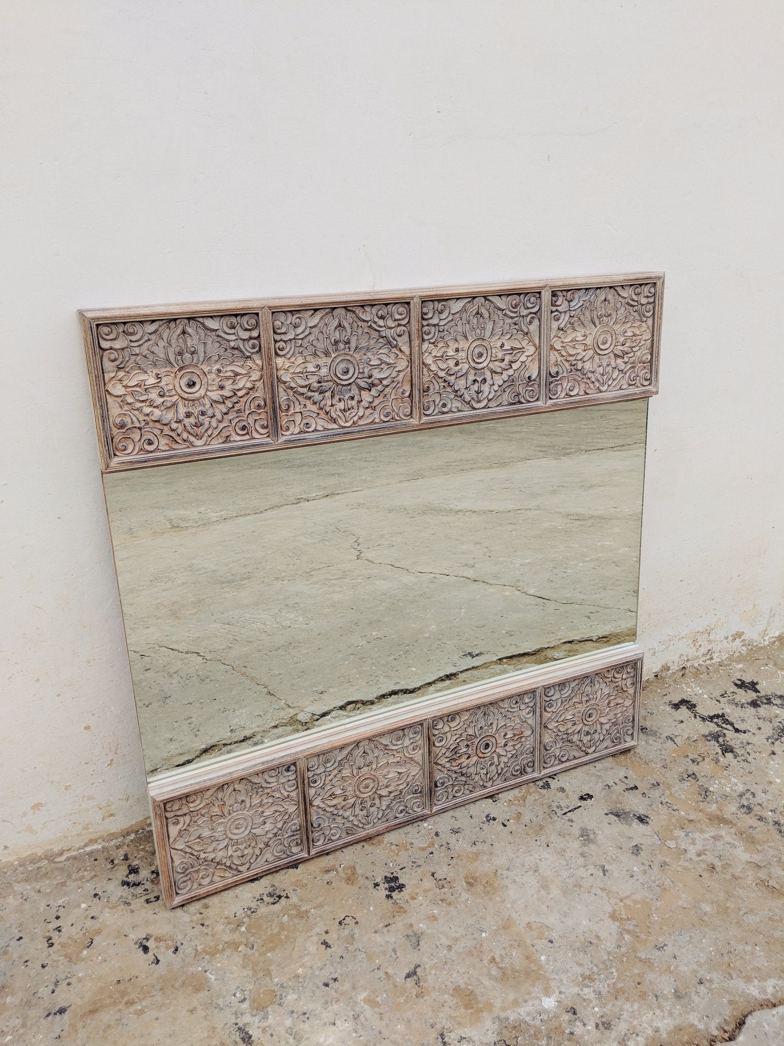 Sanghamitra Mirror Frame - Savana Living - One With Wood